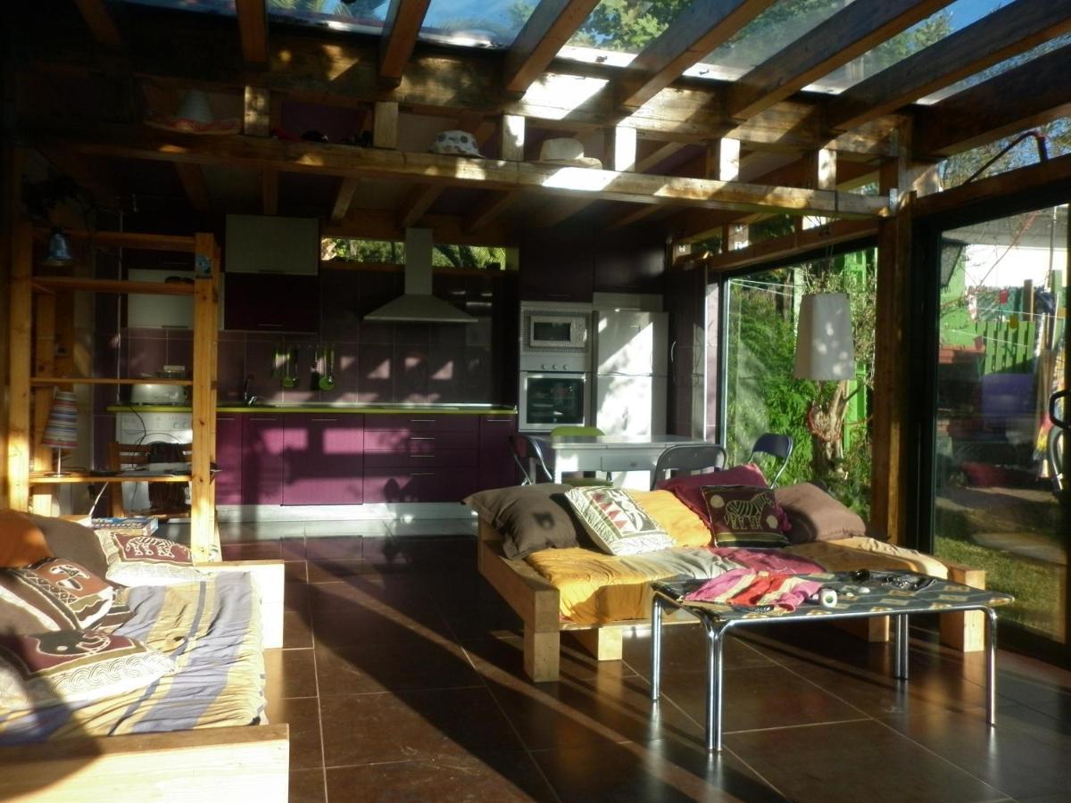 Cabana Rustica En Plena Naturaleza En Playa De Nerga, Ria De Vigo, Hio Extérieur photo