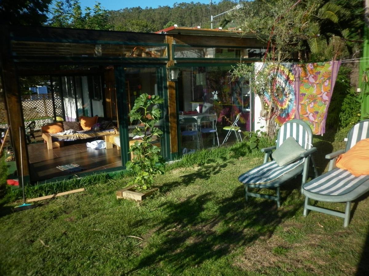 Cabana Rustica En Plena Naturaleza En Playa De Nerga, Ria De Vigo, Hio Extérieur photo