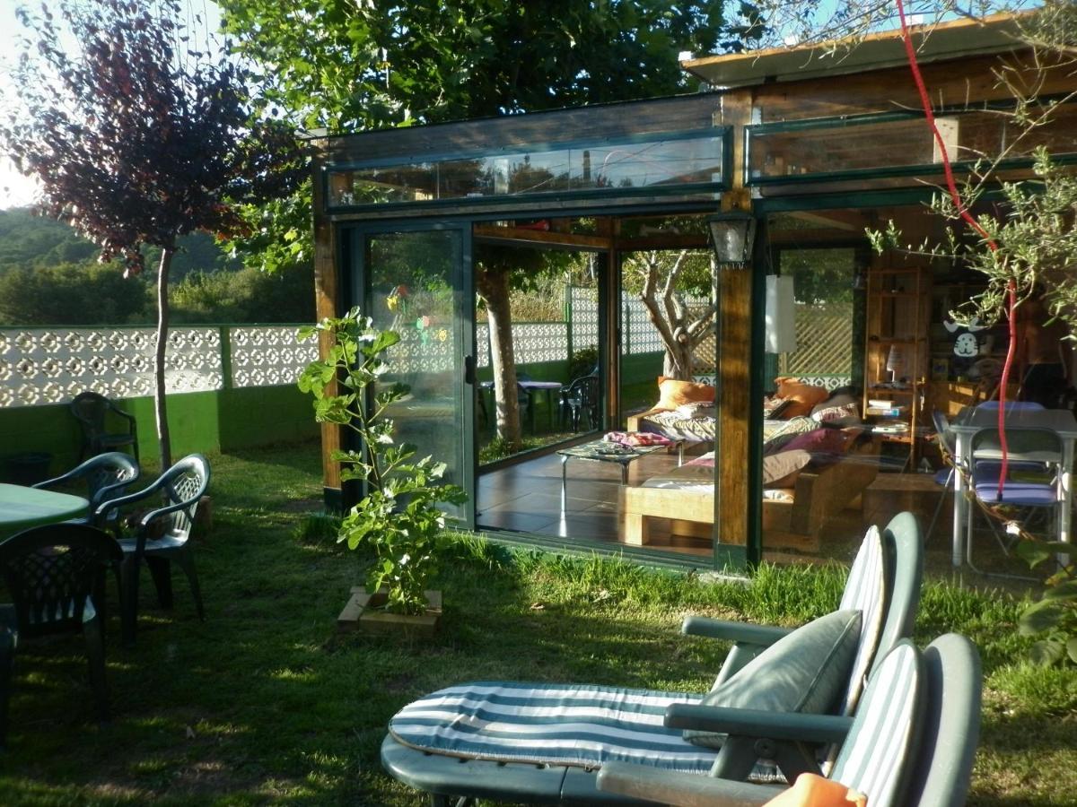 Cabana Rustica En Plena Naturaleza En Playa De Nerga, Ria De Vigo, Hio Extérieur photo